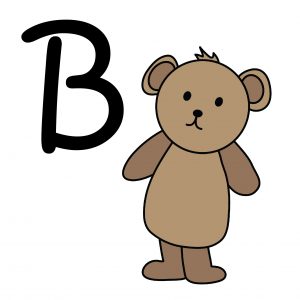 B